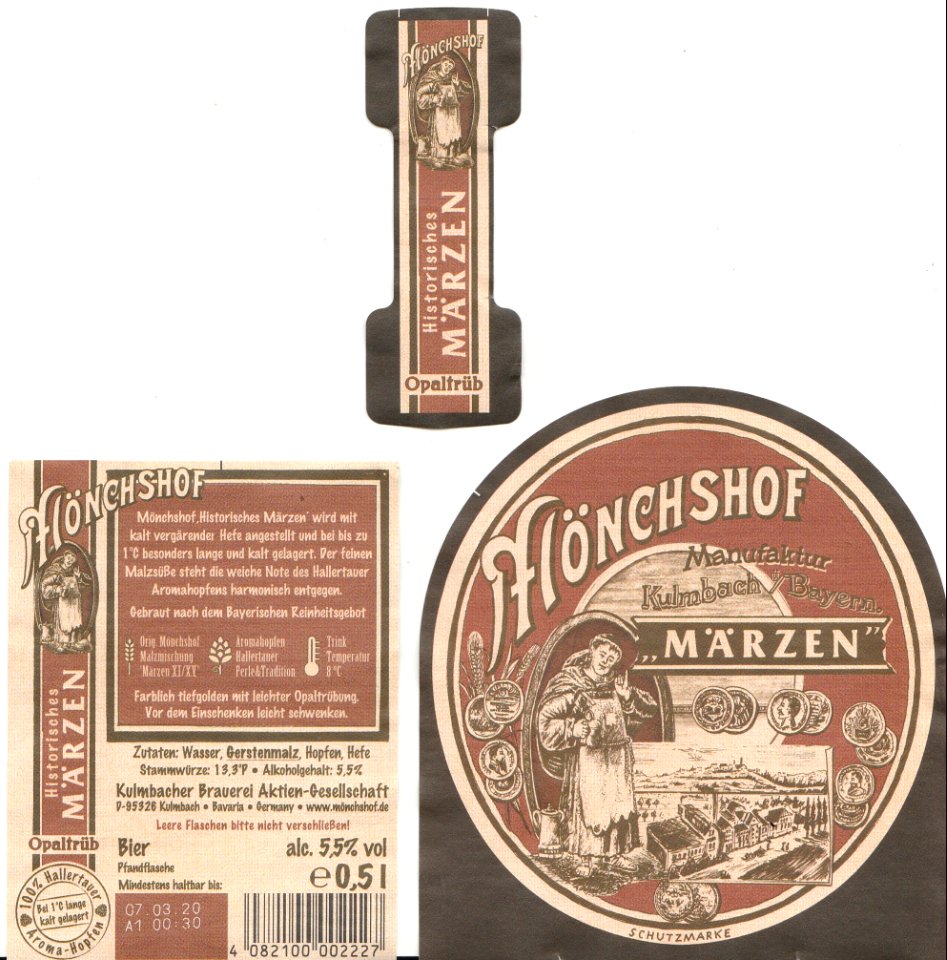 Kulmbacher Brauerei - Mönchshof Märzen
