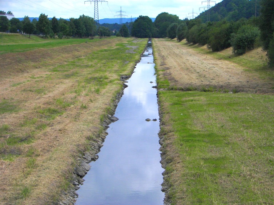 Kulmbach Flutmulde 2007