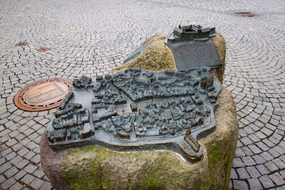 Kulmplatz Marktplatz Tastmodell