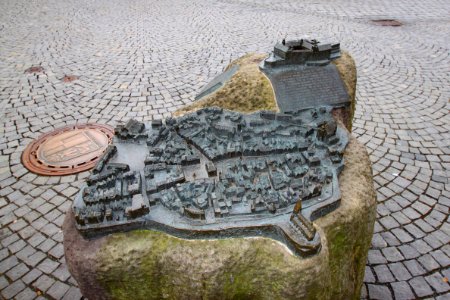 Kulmplatz Marktplatz Tastmodell