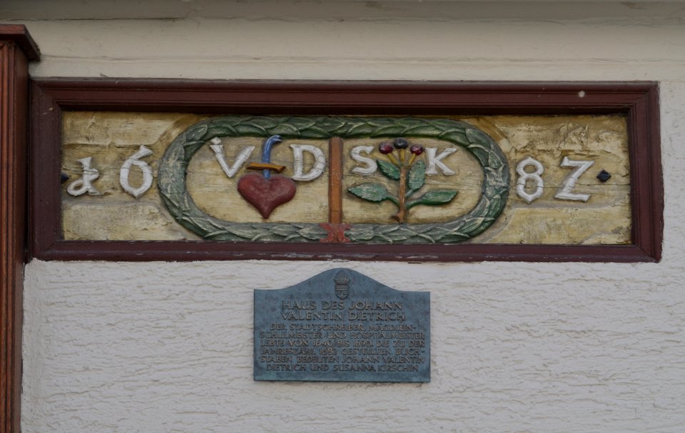 Kronberg, Am Wallgraben 1, Detail