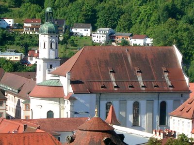 Kugelberg Eichstätt -Sicht auf Schutzengel