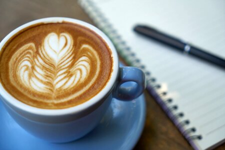 Caffeine work cup photo