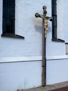 Kruzifix Kirche (Vagen) Totale
