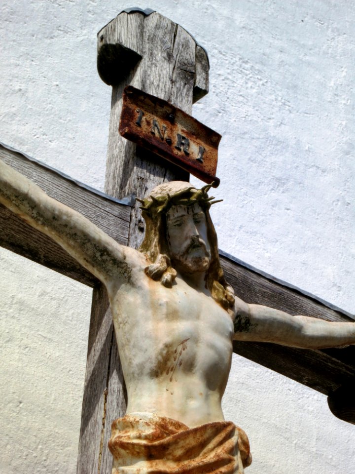 Kruzifix Kirche (Vagen) Detail