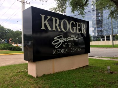 Kroger Med Center sign