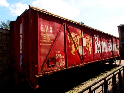 Kronenbourg train wagon