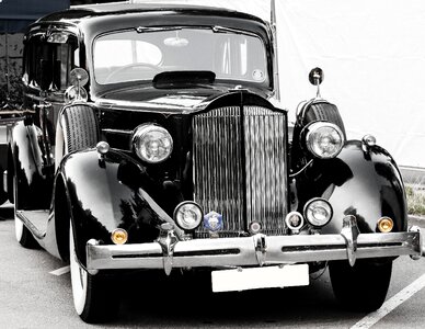 Old automotive vehicle