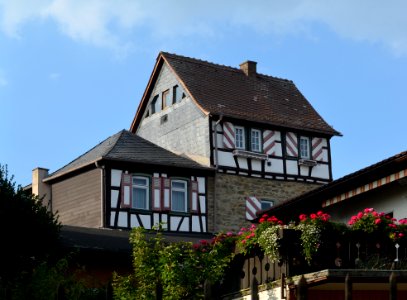 Kronberg, An der Stadtmauer 6, Rückseite
