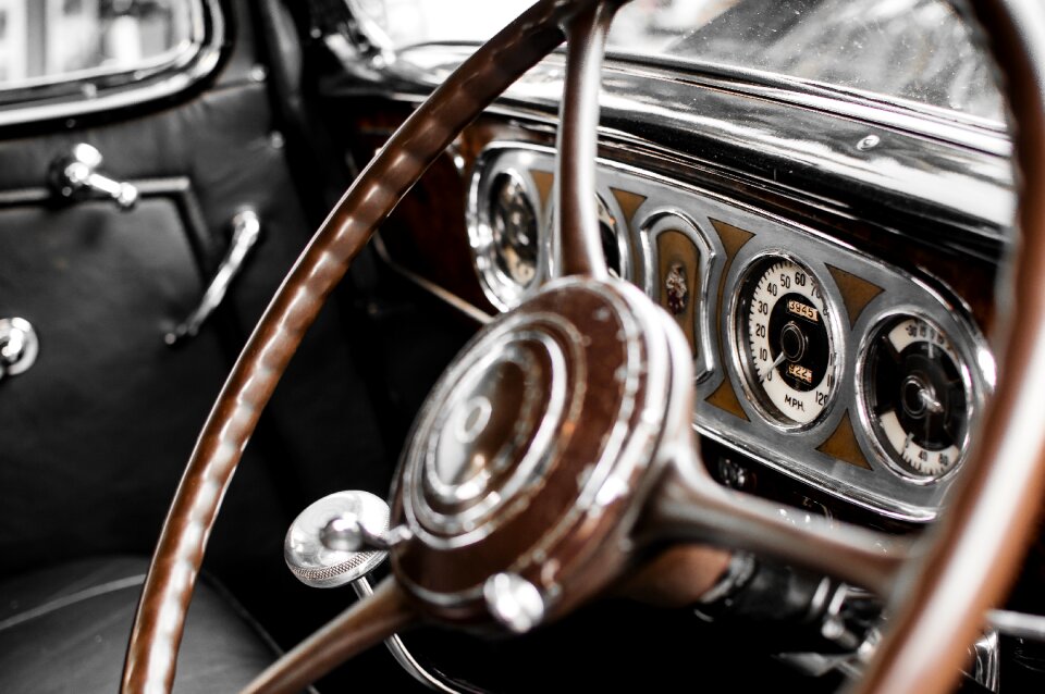 Classic old car rarity
