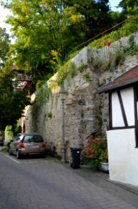 Kronberg, Eichenstraße, Mauer