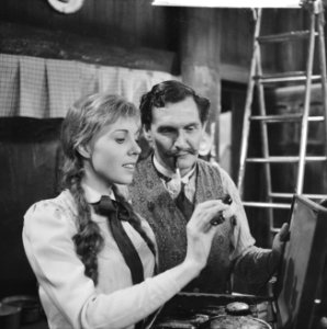 KRO-televisie TV-spel Ik herinner mij mama Jan Hundling en Liesbeth Strupper, Bestanddeelnr 913-9828