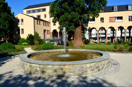 Kronberg, Schulgarten, Brunnen