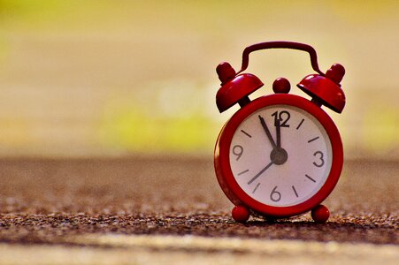 Clock ring the bell dial