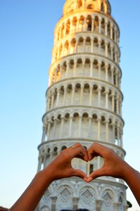 Tower of pisa leaning tower love photo