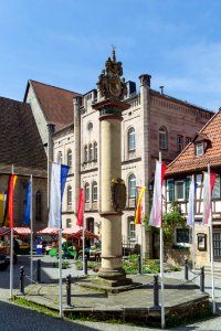 Kronach - Melchior-Otto-Platz - Ehrensäule