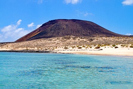 Volcano spain africa photo