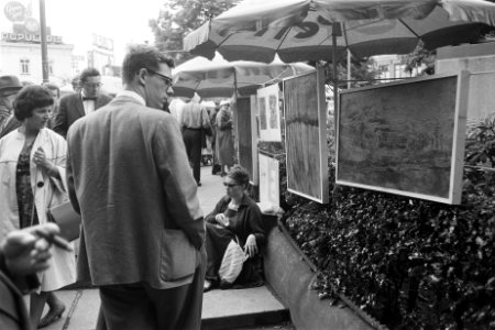 Kunstmarkt op het Rembrandtplein, Bestanddeelnr 912-6926