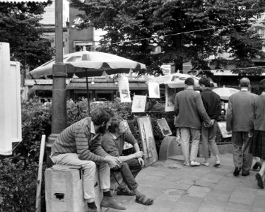 Kunstmarkt op Rembrandtplein, Bestanddeelnr 911-4206