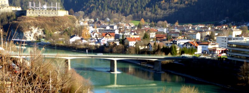 Kufstein, Innbrücke an der Schubertstraße, 1
