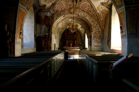 Kungslena kyrka Västergötland Sweden 1