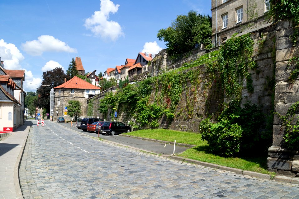 Kronach - Schwedenstraße - Stadtmauer