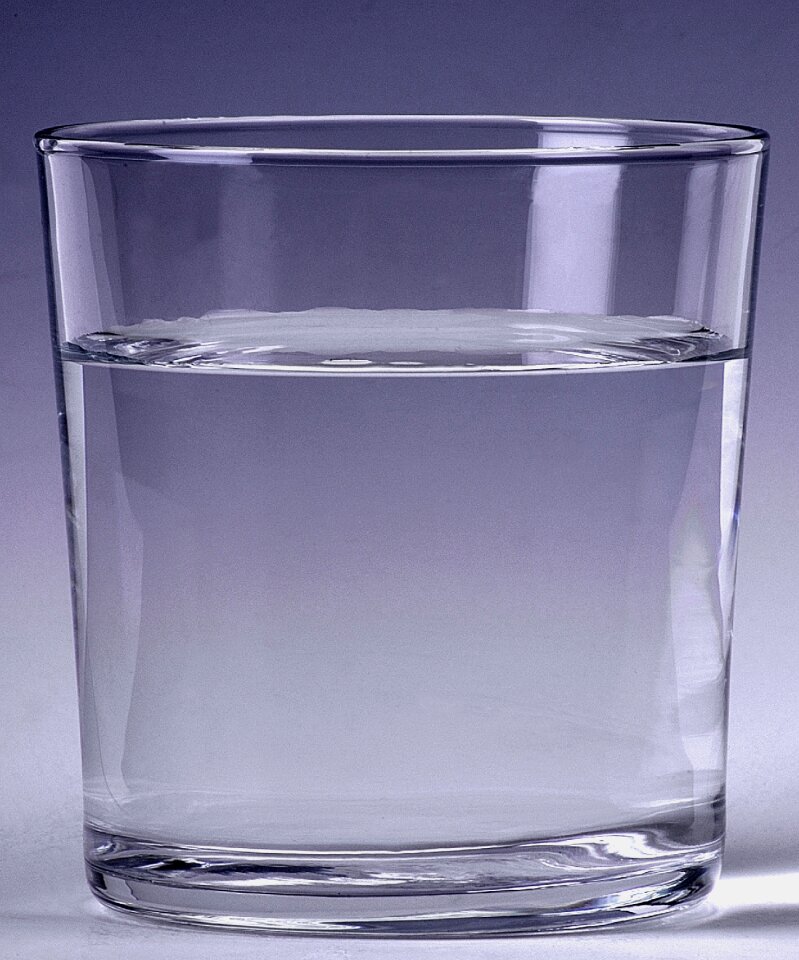 Glass drink liquid