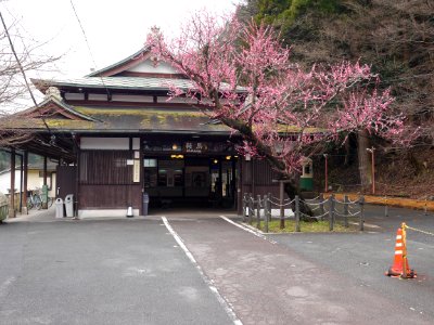 Kurama station in spring 20170401