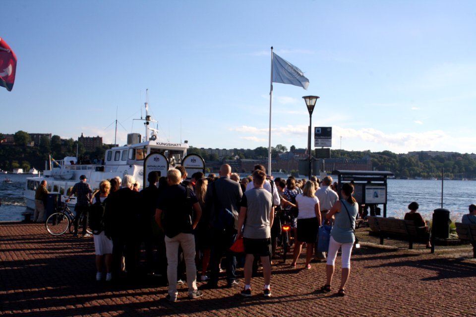 Kungshatt vid Klara Mälarstrand - augusti 2016 - bild 3