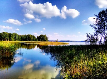 Lake water landscape photo