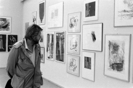 Kunstwerken tentoongesteld in Arti in Amsterdam kunst bestemd voor arthoteken, Bestanddeelnr 933-7204