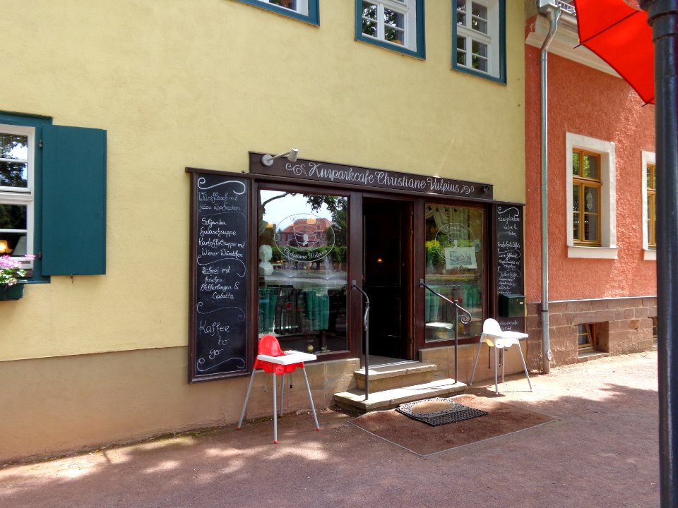 Kurparkcafe Christiane Vulpius in Bad Lauchstaedt