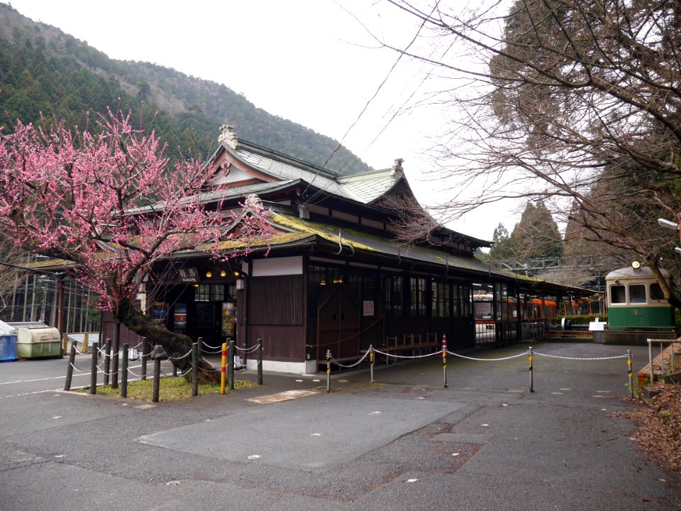 Kurama station in spring 20170401 2