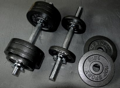 Kurzhanteln 2 x 15 kg 2v2