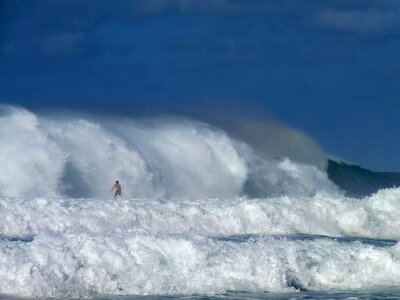 Pacific ocean surfer photo