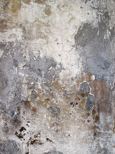 Scratched concrete wall plaster photo