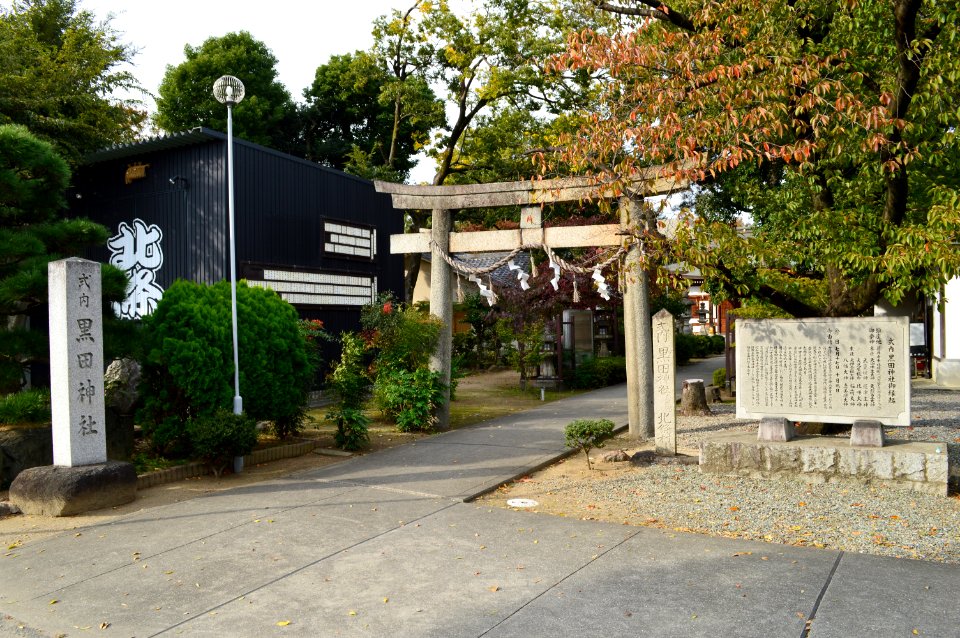 Kuroda-jinja (Fujiidera), torii-1