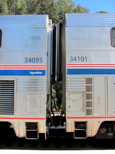 Kupplung Doppelstockwagen Amtrak