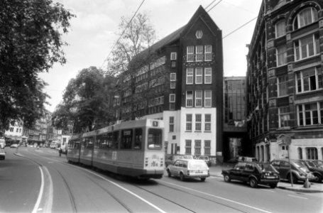 Krakers, gebouwen, trams, stadsbeelden, Bestanddeelnr 932-6203