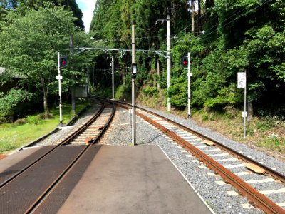 Kurama station tracks 20200530