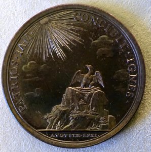 Kurprinz Friedrich Wilhelm (I) von Brandenburg-Prussia, medal by Raimund Falz, undated, perhaps c. 1696 - Bode-Museum - DSC02779