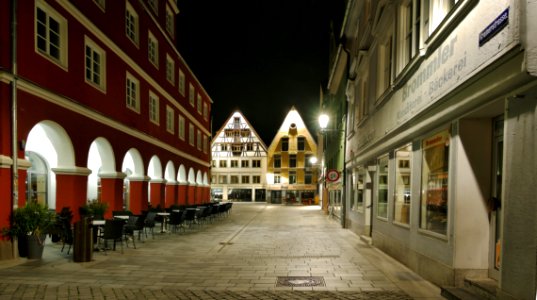 Kramerstraße Memmingen Nacht