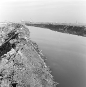 Kreekafsluitingen, perskaden, gorsklei, biesbosch, Bestanddeelnr 168-0742