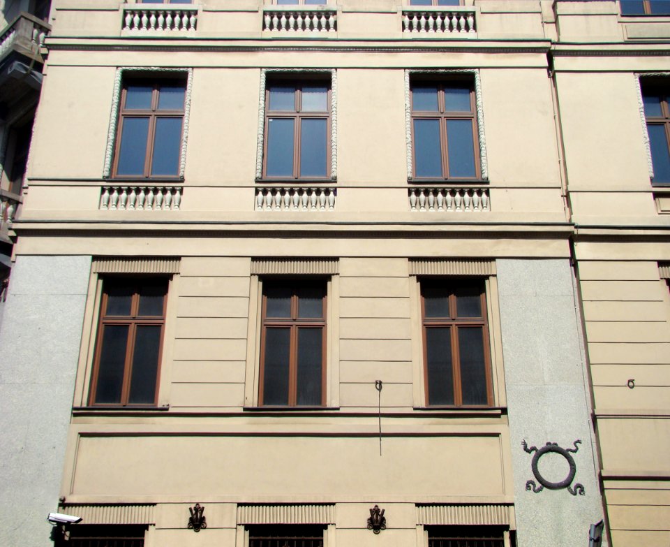 Krasiński building southern facade