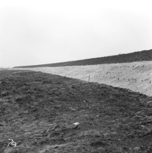 Kreekafsluitingen, rietbeslag, biesbosch, Bestanddeelnr 168-0756