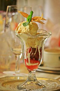 Vanilla ice cream cream ice cream photo