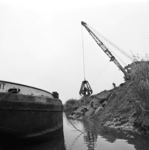 Kreekafsluitingen, aanlegplaatsen, biesbosch, Bestanddeelnr 168-0772