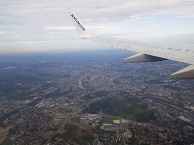 Kraków z lotu ptaka