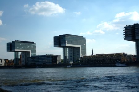 Kranhäuser in Köln photo