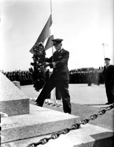 Kranslegging door Baron Van Boetgelaer, Bestanddeelnr 903-3603
